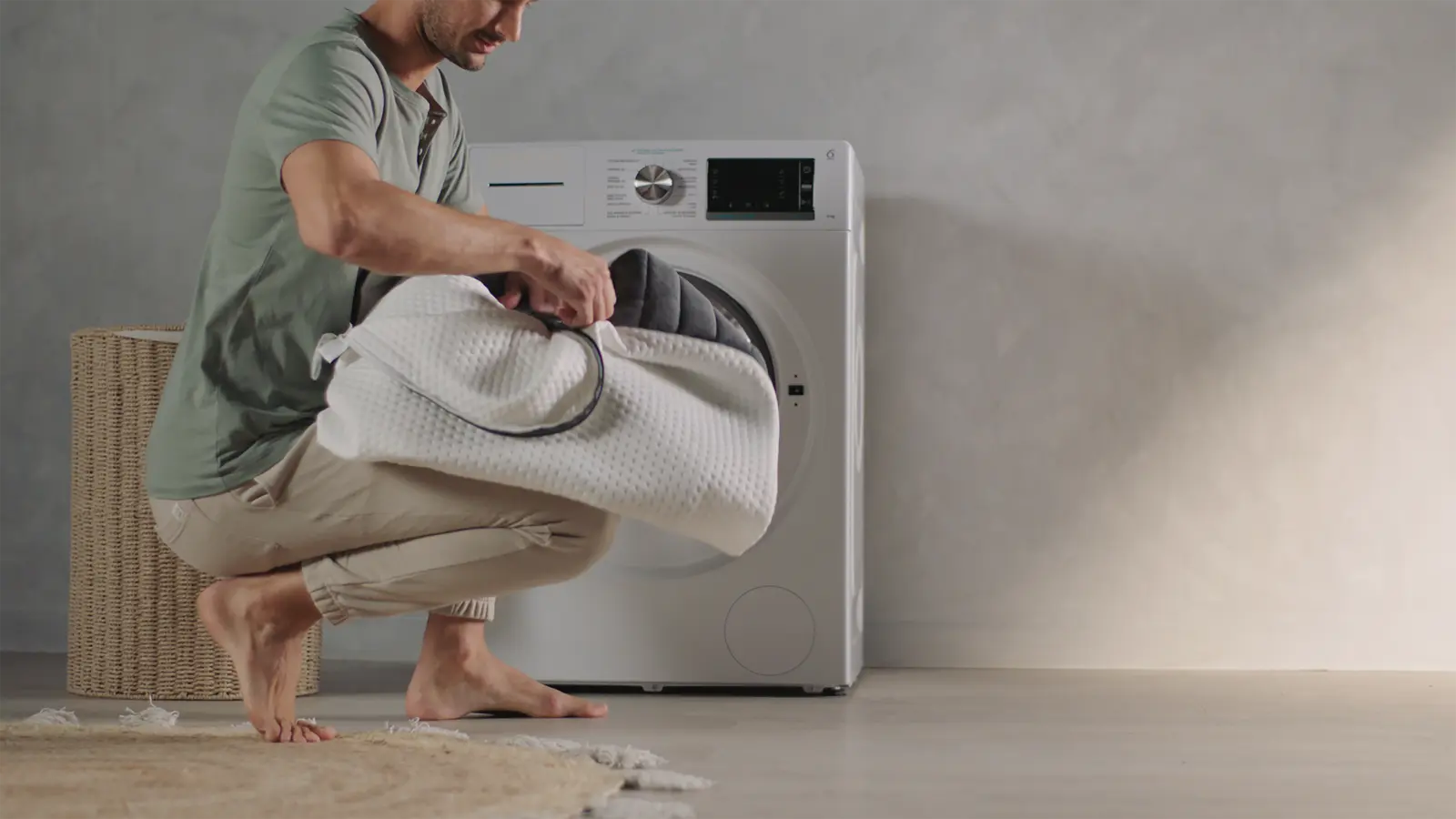 Lavável na máquina